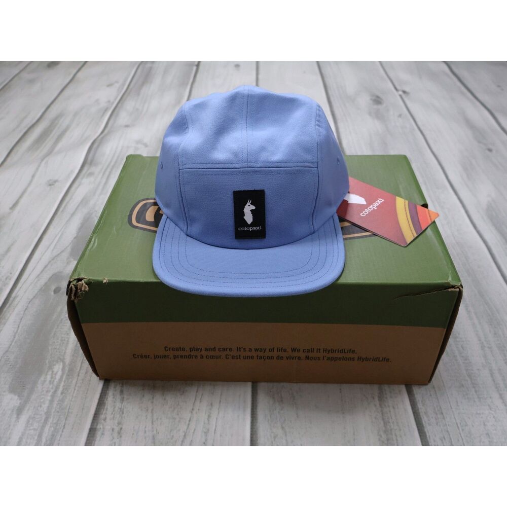 NEW COTOPAXI Cada Dia Adjustable Strap Unstructured Unisex 5-Panel Cap Hat Blue